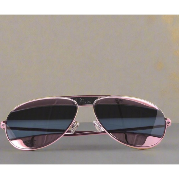 ? NWT The Funky Aviator Dior Split Blue And Pink Mirror 59MM Sunglasses
